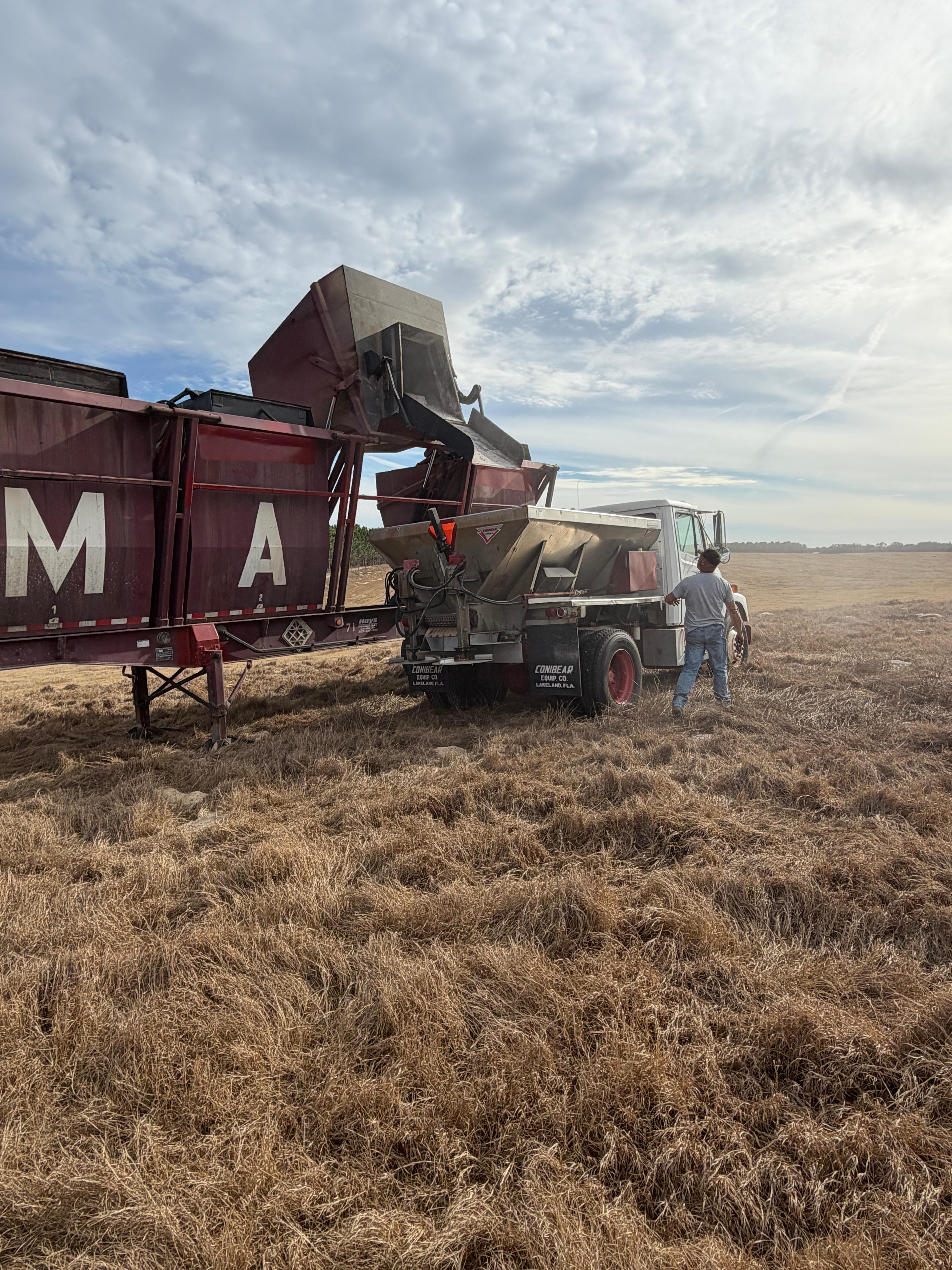 Fertilizer Truck Loading