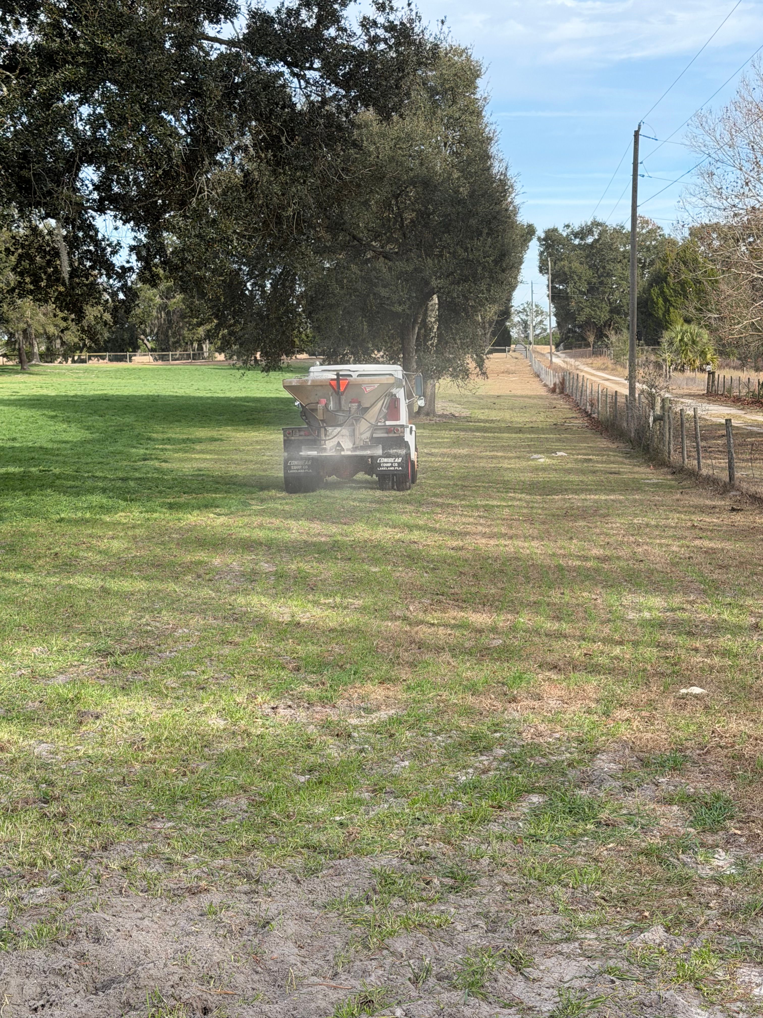 Pasture Fertilizer Application